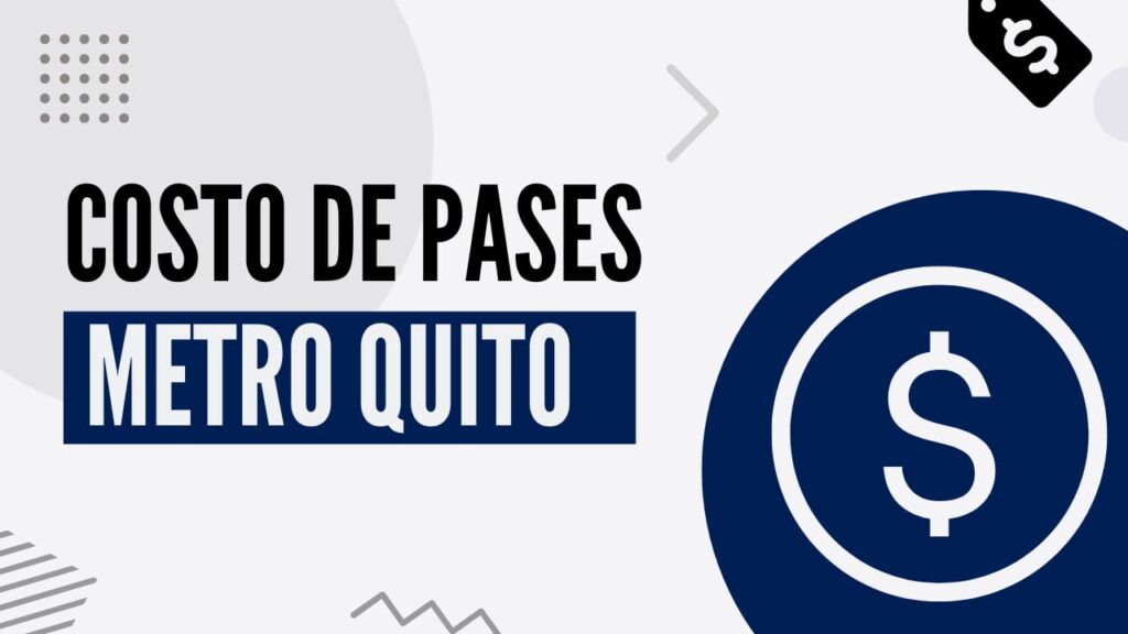 metro de quito pases